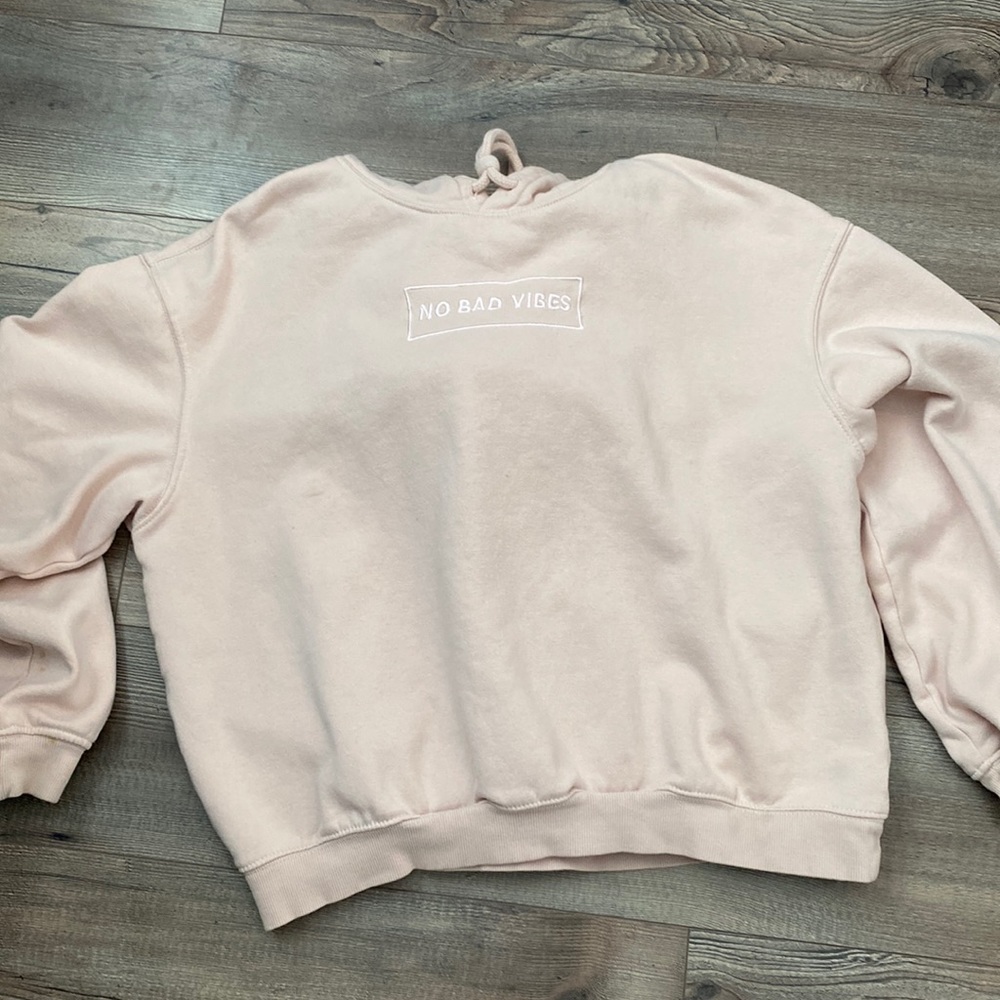 no bad vibes sweatshirt